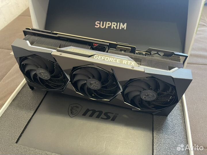 Видеокарта MSI GeForce RTX 3090 Ti suprim X 24Gb