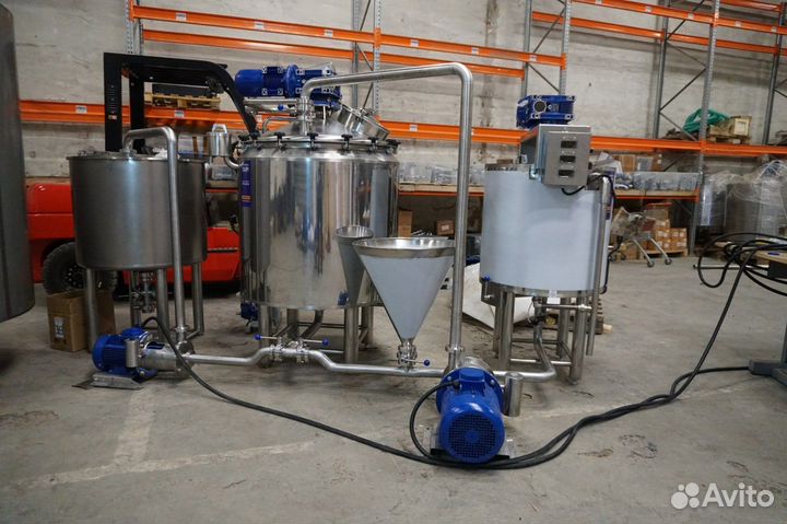 Линия производства косметики кремов