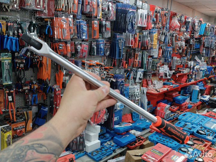 Вороток шарнирный 460 мм 1/2 King Queen