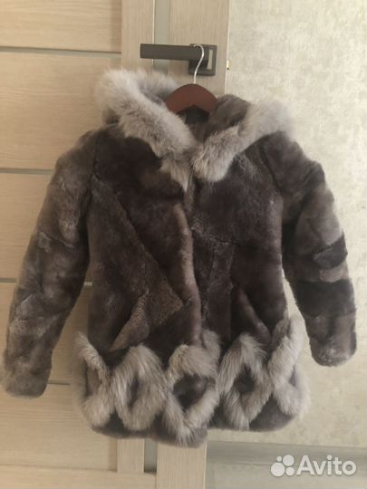 Шуба мутон-писец 110-128