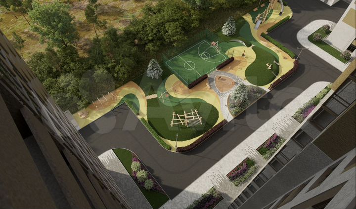 2-к. квартира, 58,5 м², 4/25 эт.