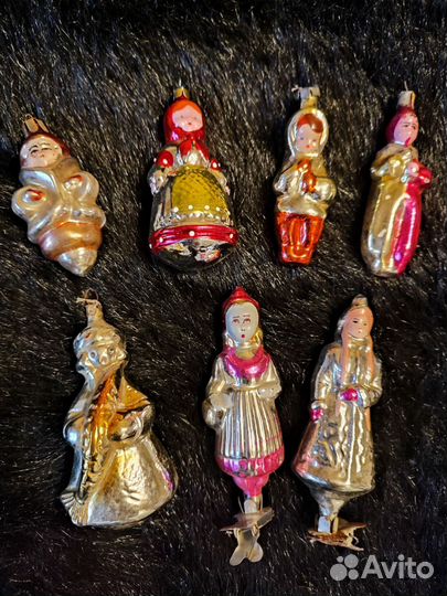 Елочные игрушки СССР