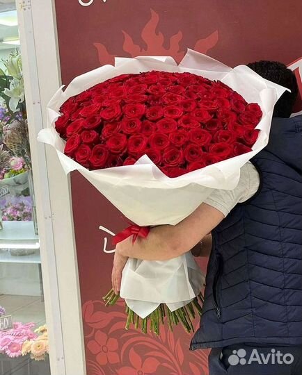 Высокие розы Гигантские розы Доставка цветов