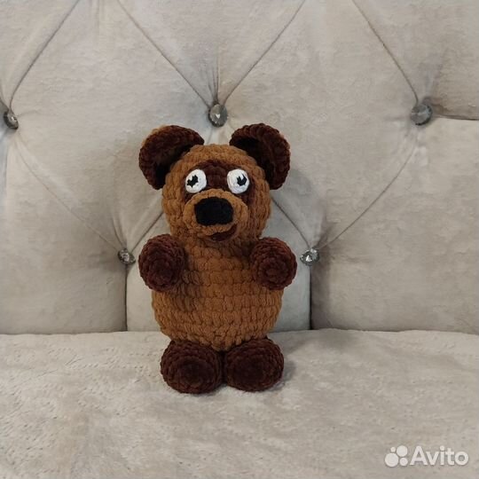 Винни пух вязаный