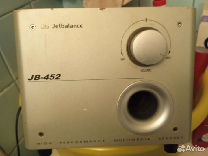 Сабвуфер с двумя колонками JetBalance JB-452