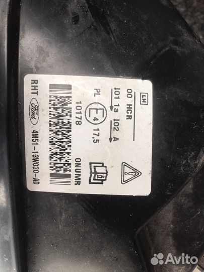 Фара левая ford focus 2 дорестайлинг