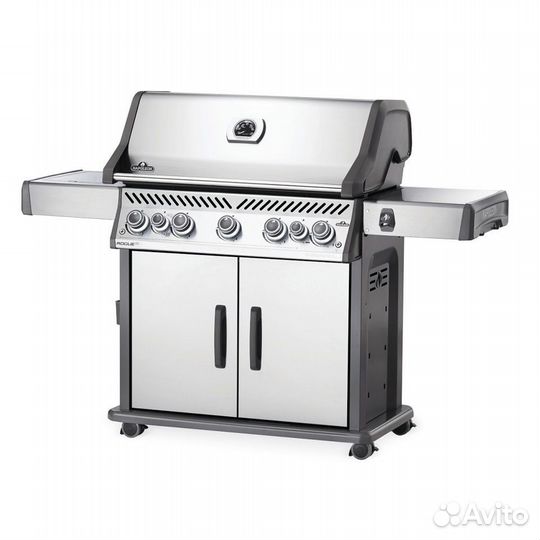 Газовый гриль Napoleon Rogue 625 SE. Стальной