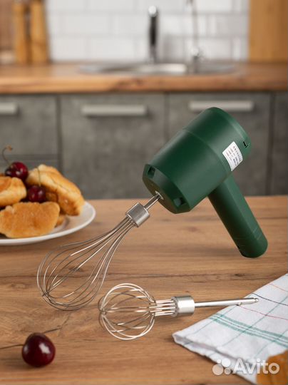 Безпроводной миксер ручной электрический для кухни