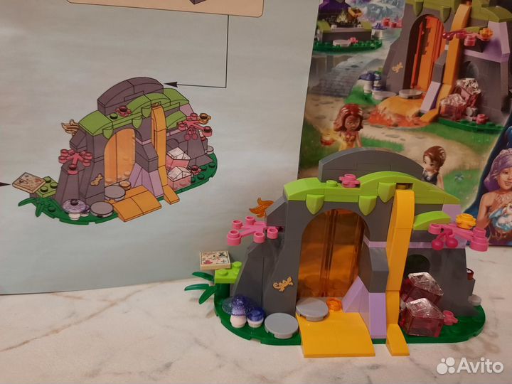 Дракон огня оранжевый, конструктор Lego Elves