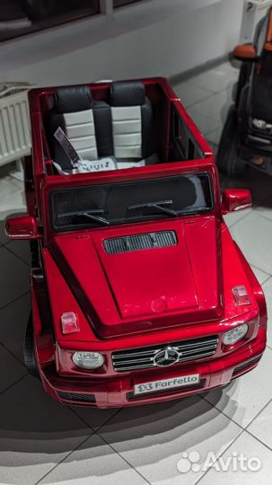 Детский электромобиль двухместный