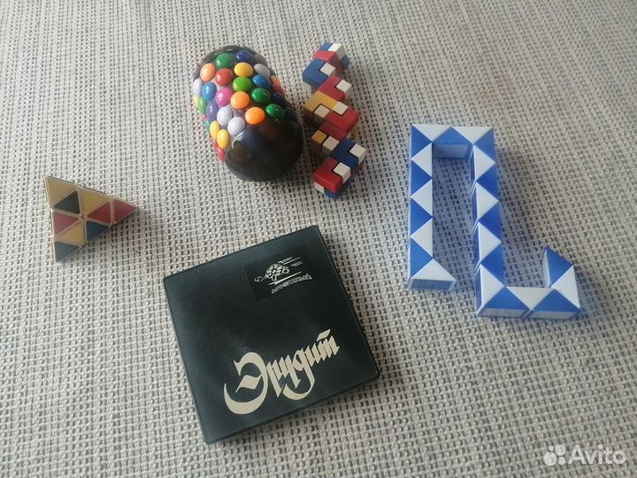 Головоломки ссср.Пирамидка,Светофор,Змейка,Эрудит