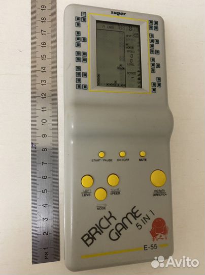 Тетрис из 90х Brick Game 5 in 1 Е-55