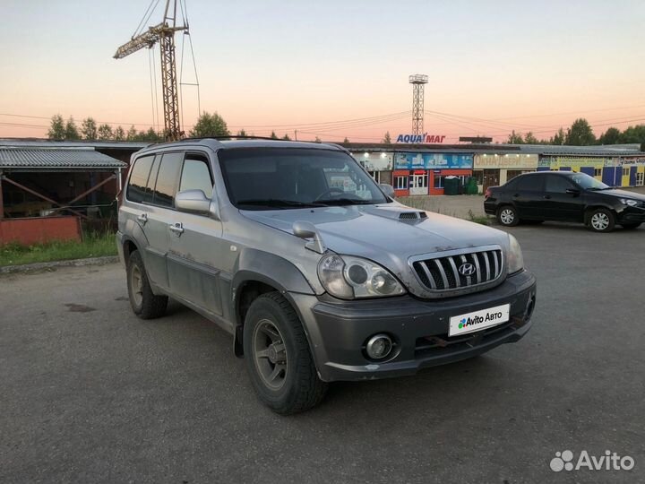 Hyundai Terracan 2.5 МТ, 2003, 489 000 км