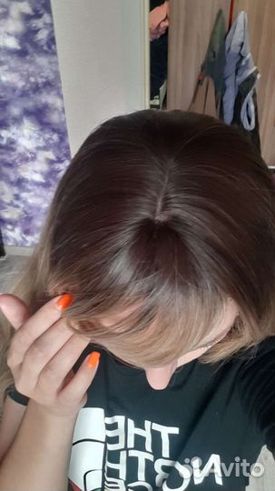 Парик волнистый омбре