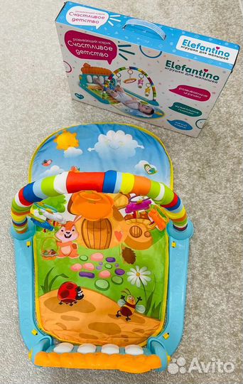 Развивающий коврик с пианино