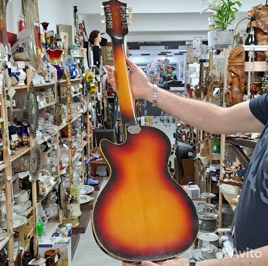 Электро-гитара Musima Deluxe, Германия, 1970е гг