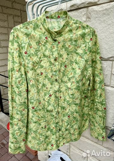 Рубашка хлопок желуди/божьи коровки