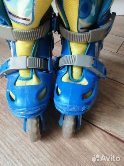 Роликовые коньки детские раздвижные