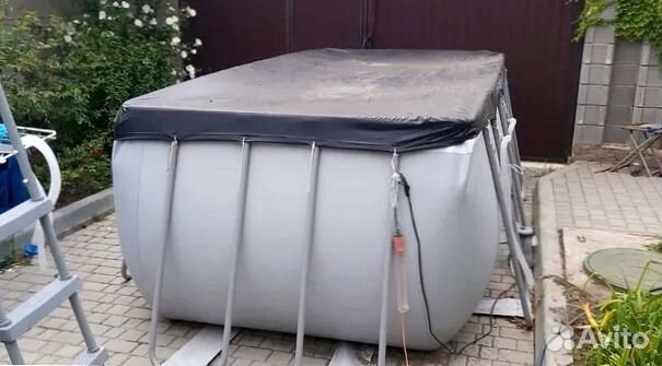 Бассейн каркасный 412х201х122