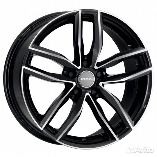 R19 5x112 8J ET26 D66,45 MAK Sarthe Black Mirror
