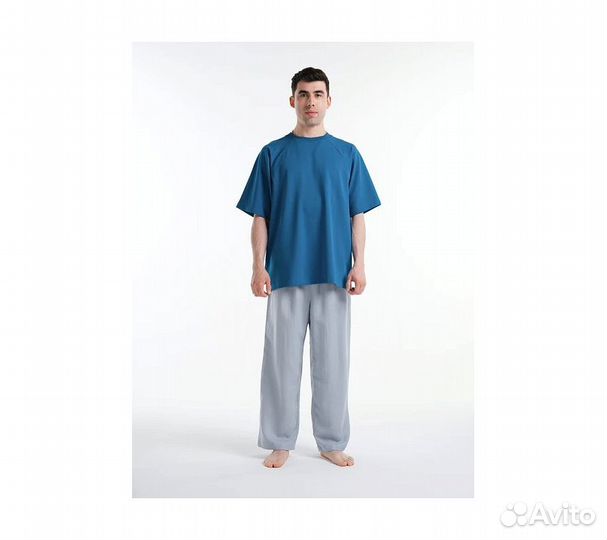 Пижама мужская Goodnight Grey S-M, серый