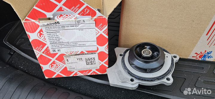 Помпа, водяной насос для VW tiguan Febi