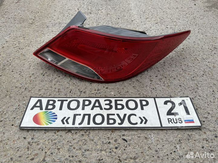 Фонарь задний правый Hyundai Solaris