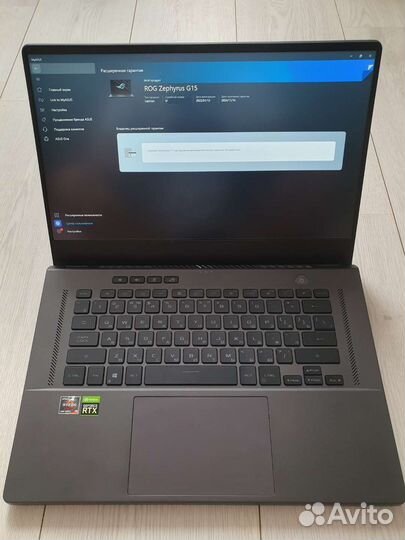 Игровой asus Zephyrus G15/R9 5900HS/RTX 3060