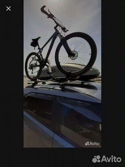 Автобокс на крышу и поперечины