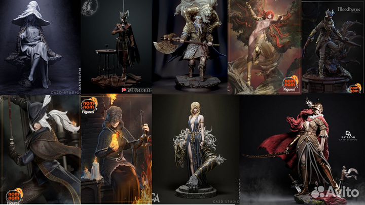 Фигурки из Dark Souls