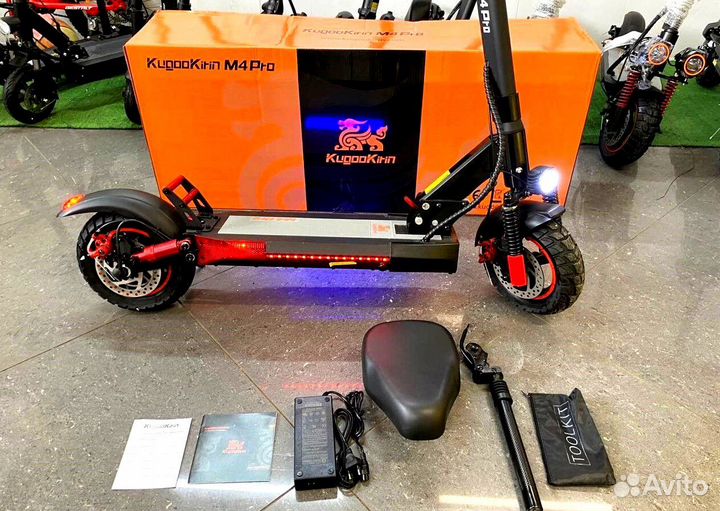 Внедорожный Электросамокат Kugoo Kirin M4 Pro 18Ah