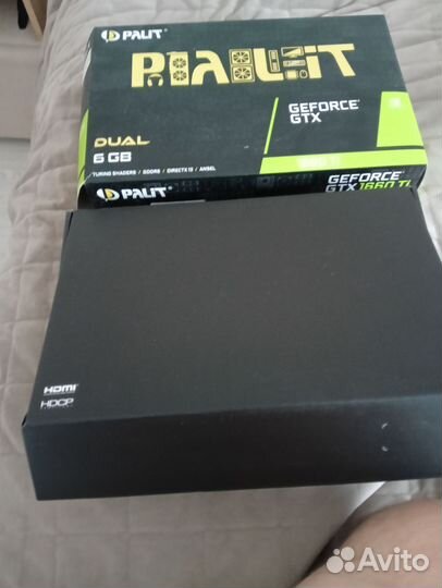 Коробка Palit 1660ti 6gb
