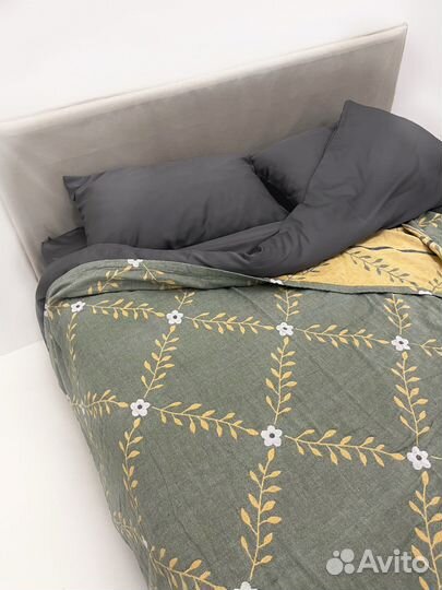 Плед покрывало муслиновый двусторонний