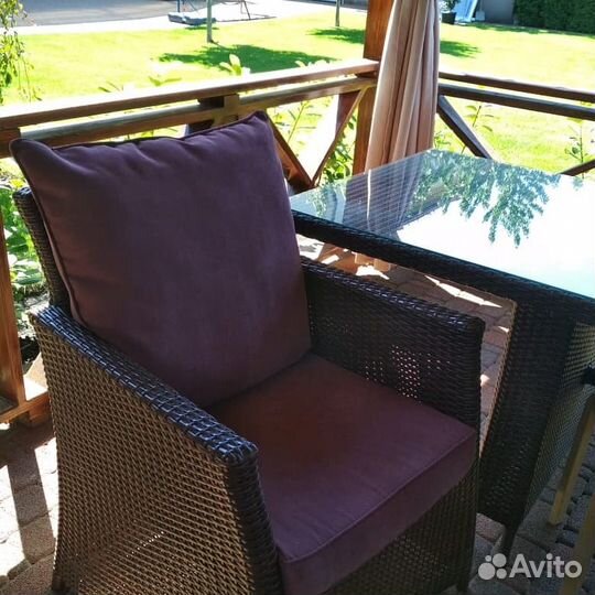 Пошив подушек для уличной мебели