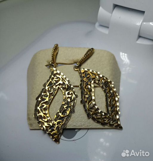 Серьги серебро