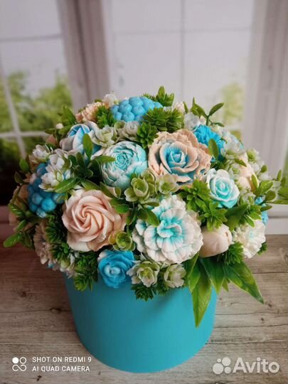 Букет из мыла ручной работы