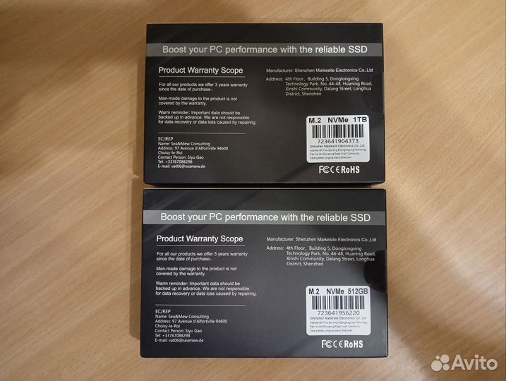 SSD Sata/m2 nvme 128/256/512/1TB