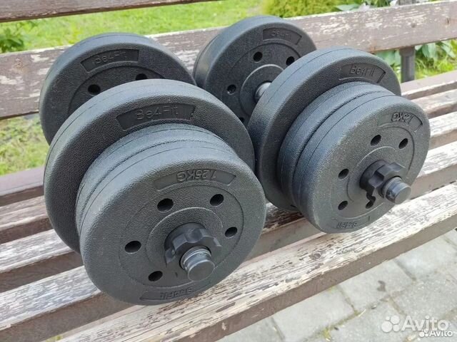 Гантели 2x10кг SV-2305