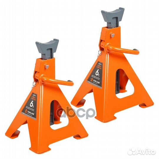 Стойка опорная 6т PRO с зубч. мех., доп.фиксатор