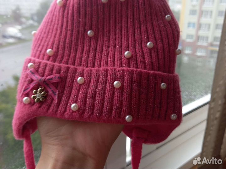 Шапка для девочки 46 48