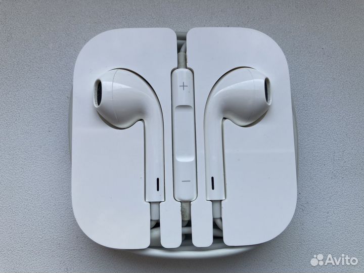 Наушники Apple Earpods проводные оригинал 3,5 мм