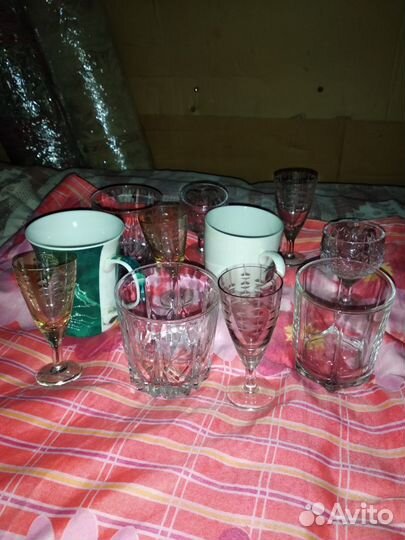 Кружки, рюмки, бокалы