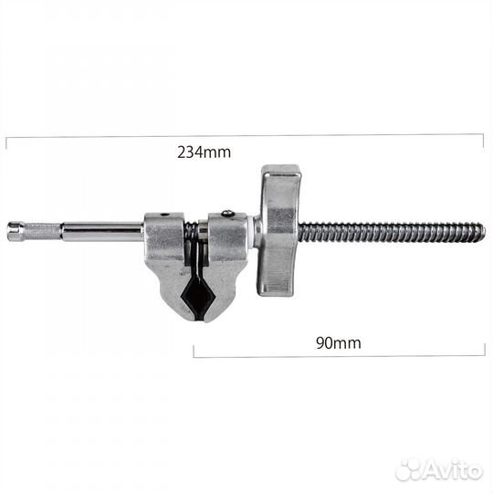 Новый KCP-602 Super Viser Clamp Center Jaw 3”(7.62cm) kupo KCP602 держатель-зажим