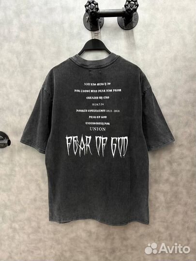 Футболка Fear of God FOG Оверсайз