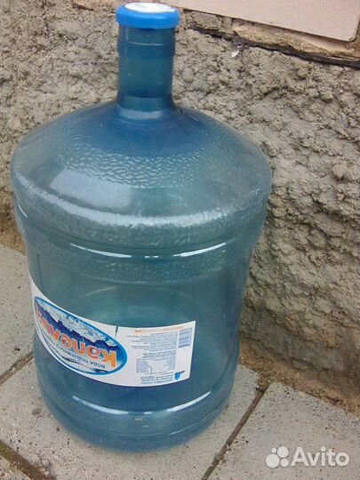 Бутыль 19 литров без ручки