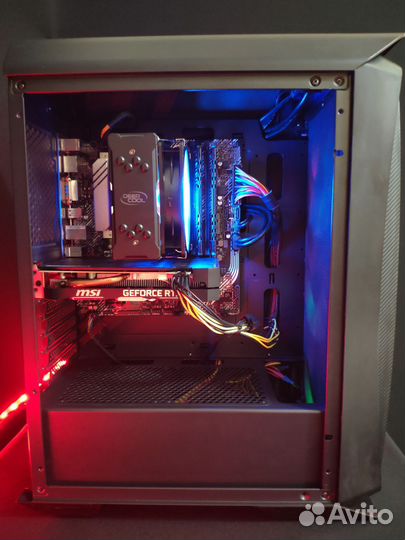 Игровой пк:intel i5 10400f,RTX2060 6gb,16gb,ssdM2