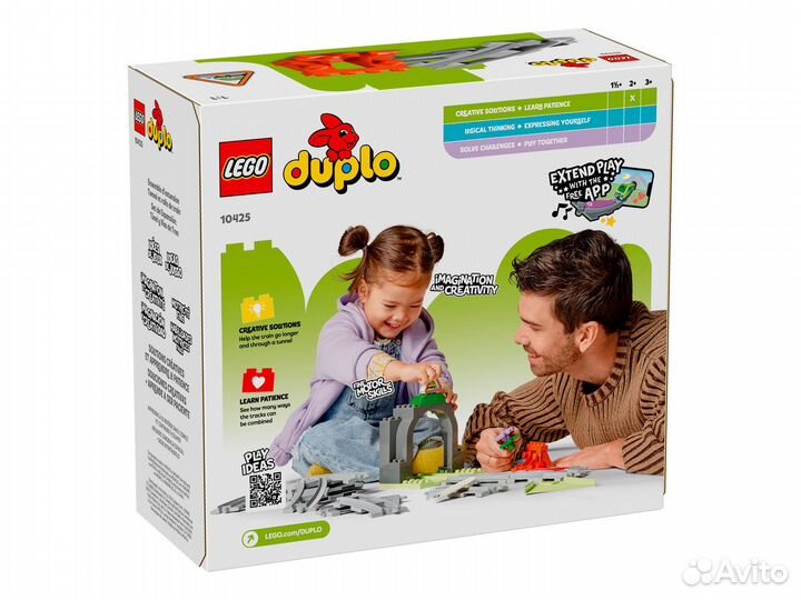 Конструктор lego duplo 10425 Железнодорожный тунн