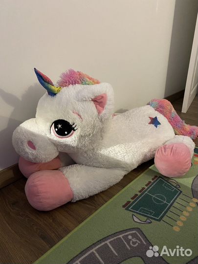 Единорог игрушка плюшевая большая