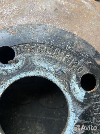 Диск тормозной передний Toyota Yaris 2005-2011г