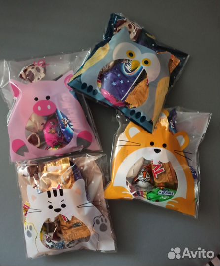 Пакетики для сладостей в детский сад или школу